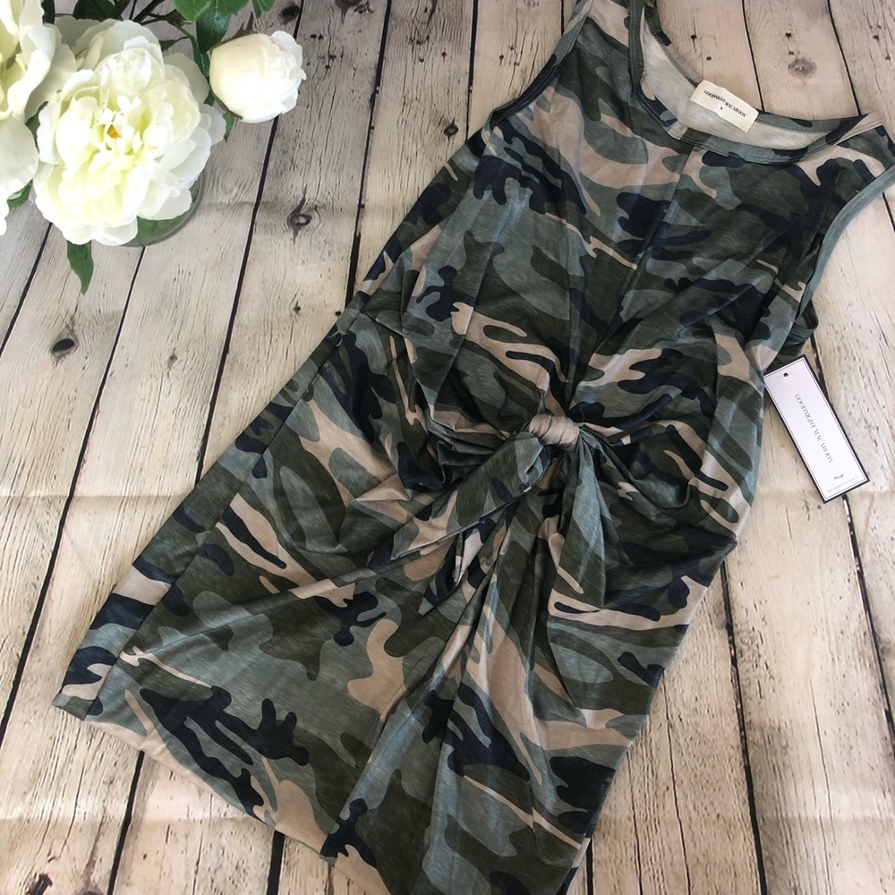 Camo T-Shirt Dress